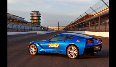 Chevrolet Corvette C7 Sting Ray Indy 500 Pace Car 2013  rear 2